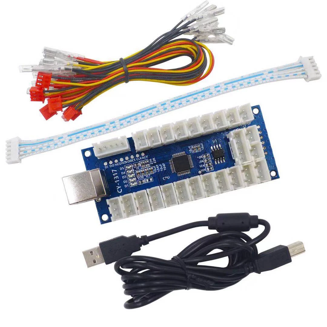 Zero delay encoder 4 in 1 Arcade controller for PS3/PS2/PC/Xbox 360 for windows Android game control board usb pc