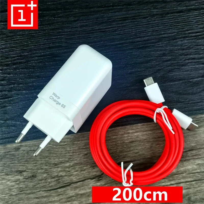 Original Oneplus Warp Charge 65 Charger Fast Charge 65W Dash Chargers Oneplus 5t Adapter For OnePlus 8T/8/7T/7/6T/6/5/ 6A Cable usb c 20w Chargers