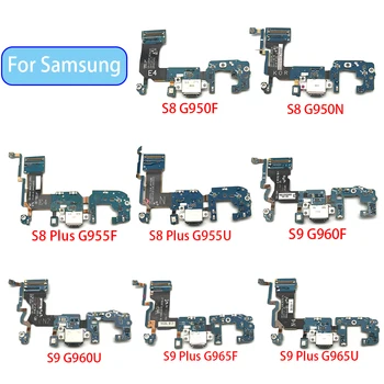 

Dock Connector Micro USB Charger Charging Port Flex Cable Microphone Board For Samsung Galaxy S8 S9 Plus G950F G950U G960F G960U