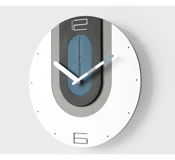 

Nordic Creative Wall Clock Living Room Glorious Fashion And Personality Pocket Watch Hole Punched Wall Clock fhome decoration