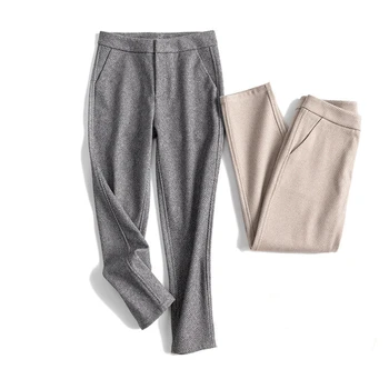 

SZMALL Newest Fashion 2020 Women Pants Spring Autumn Casual Pencil Full Trousers For Female Pop Englan Stylish Lady Bottom