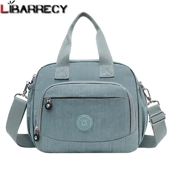 2021 New Solid Color Designer Women Shoulder Bags Casual Multifunctional Women's Handbag High-quality Nylon Ladies Crossbody Bag 1