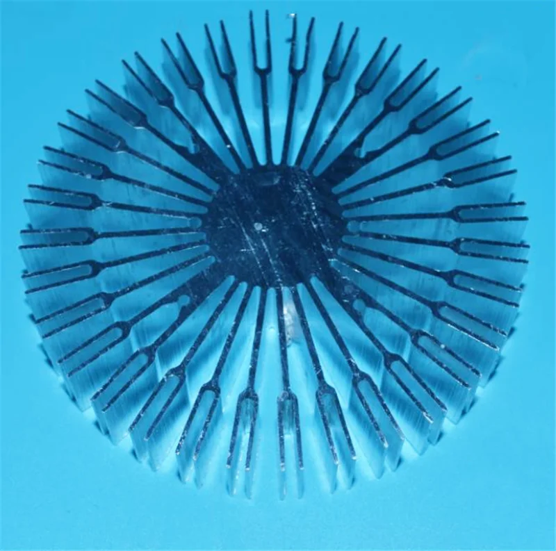 100MM*20mm LED Heatsink Aluminum Base Radiator For 20W 30W 50W High Power LED UFO Round PCB Radiator Lamp DIY