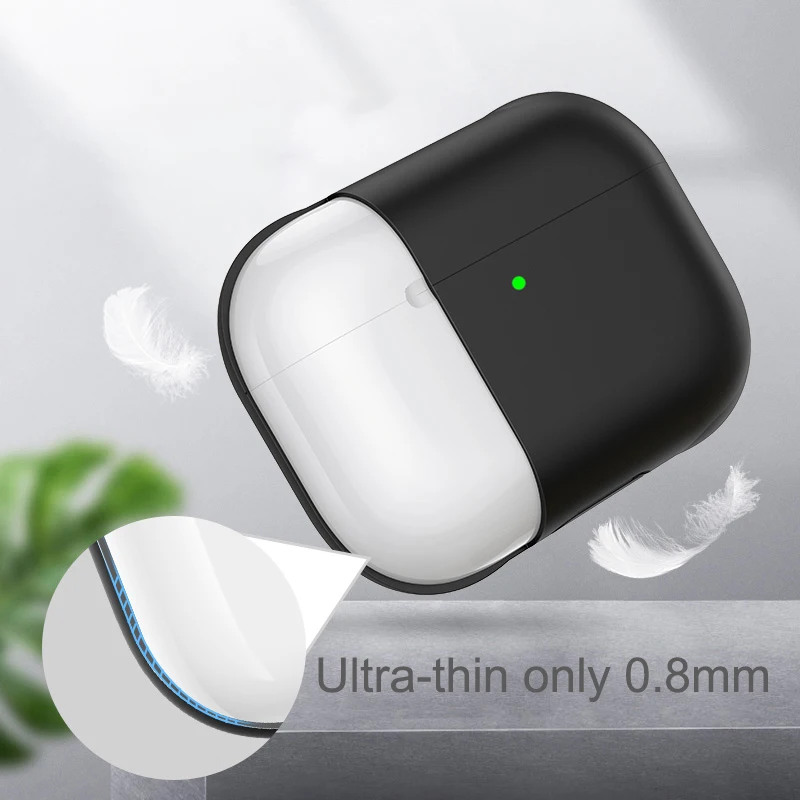 Симпатичный силиконовый чехол для беспроводных наушников с Bluetooth AirPods Pro защитный