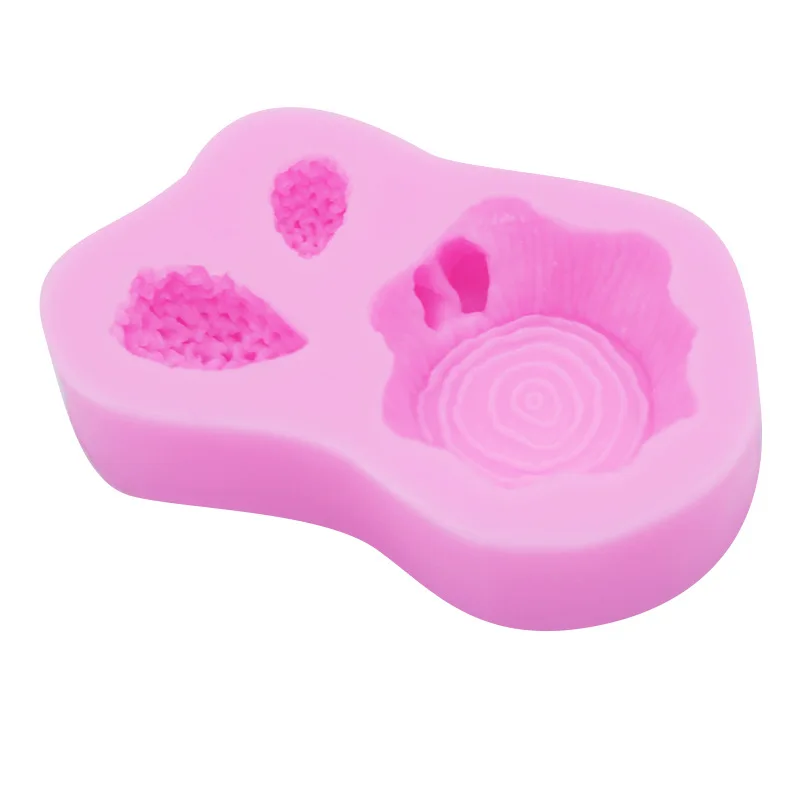 

Tree Stump Hedgehog Silicone Mold Fondant Mould Cake Decorating Tools Chocolate Gumpaste Molds Sugarcraft Kitchen Gadgets 323