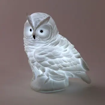 

Rabbit Shape Led Night Light Owl Lamp Silicone Dolls Nightlight Baby Bedroom Table Lamp