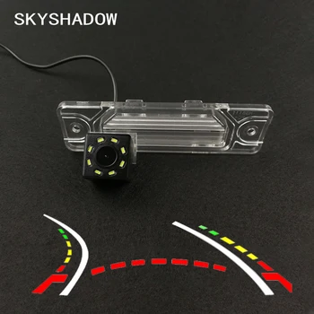 

HD Wireless Car CCD Rear Camera Fisheye 8 12 led dynamic Night Vision bracket For R enaul t Koleos 2009 2010 2011 2012 2013 2014
