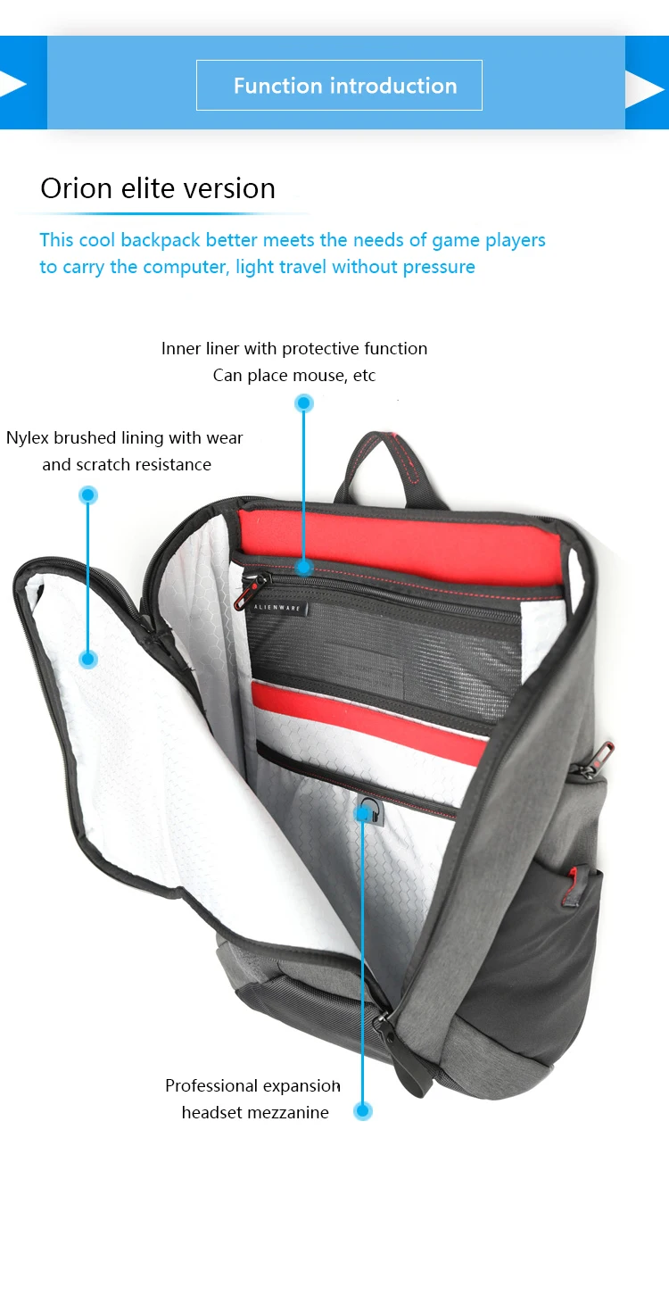 Alienware M15/m17 Pro Backpack 17\