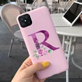 Letter - pink - R