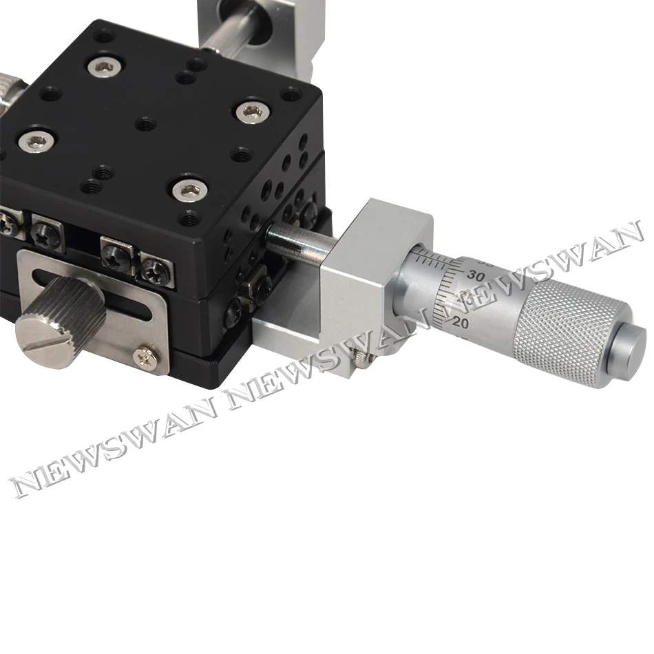 XY Axes 40x40mm LY40-CM Stage Linear Ball Bars Precision Manual Displacement Platform for Laboratory Precision Inspection XY Axes 40x40mm LY40-CM Stage Linear Ball Bars Precision Manual Displacement Platform for Laboratory Precision Inspection