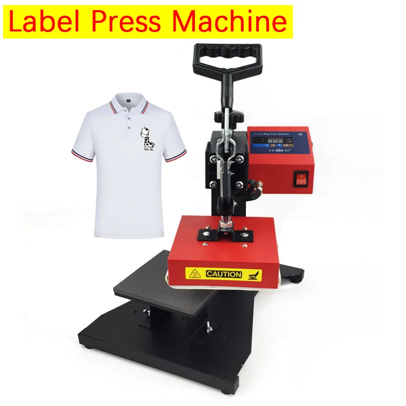 Manual Label Printer Panas Tekan Mesin Transfer Sublimasi T-Shirt Saku  Printer Kaus Kaki Printer Printer Diy