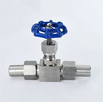 

Needle Valve Free Ship Adjustable Hard Tube SS304 Flow Control Crane Straight Needle Valve DN6-DN25
