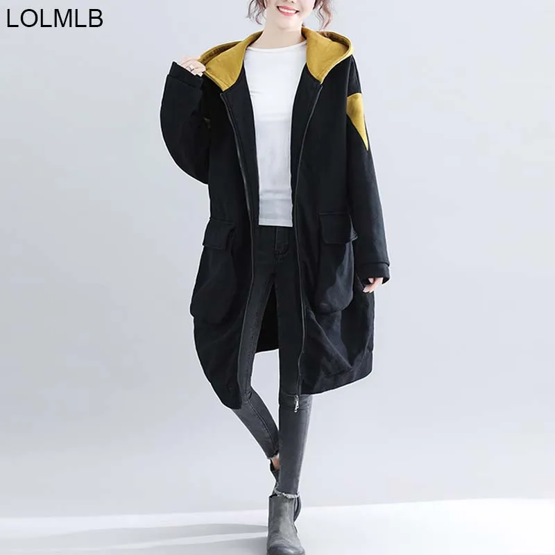 

Harajuku Zip Up Hoodies Jackets For Women 2019 Autumn And Winter Plush Quilted Women Coat Plus Size 6xl Cardigan Women Hoodies