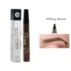 4 Points Eyebrow Enhancer Pen Waterproof 4D Brown Eyebrow Tattoo Tint Cosmetic Long Lasting Natural Makeup Eye Brow Pencil ► Photo 3/6