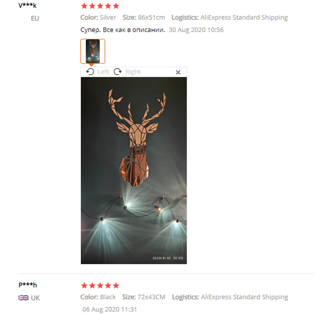 Deer Head 3D Mirror Wall Sticker Decorative Creative Acrylic Mirror Sticker Removable Art Decal Home Decoration adesivo de pared