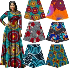 Хлопок батик Анкара настоящий голландский Вощеная африканская с принтом ткань материал для шитья для свадебного платья Высокое качество Мода tissu 6 ярдов