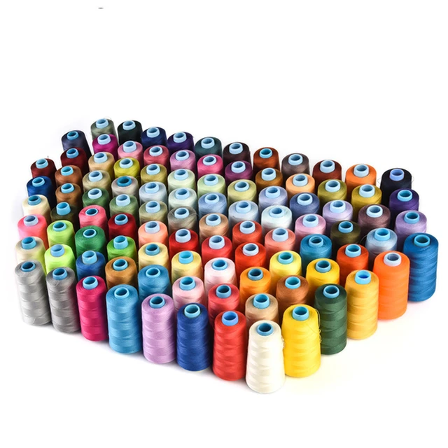 60 Pieces Assorted Sewing Machine Thread Kit Set Sewing Machine Spool  Bobbin Kit Reel Hand Sewing Thread - AliExpress