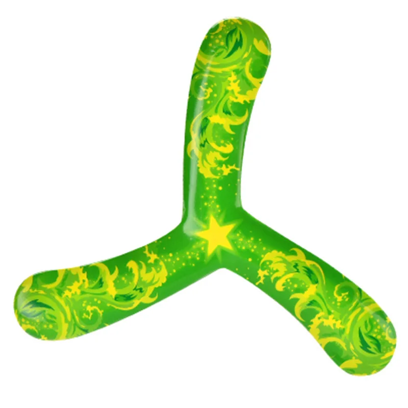 Children's Outdoor Leisure Sports Toys Trefoil Boomerang Children Throwing Toys Boomerang Children PU Darts 10