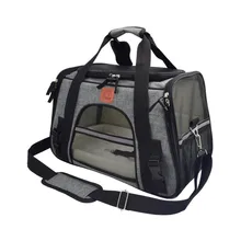 Переноска для собак, дорожная сумка-переноска для кошек, дышащая, безопасная, светоотражающая, переносная сумка для домашних животных, автомобильное сиденье, переноска для собак, для маленьких щенков