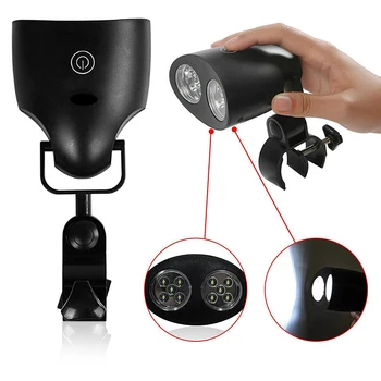 

Adjustable 10 LED BBQ Grill Barbecue Light Outdoor Handle Mount Clip Camp Lights Waterproof Heat Resistance Lamp With Screw