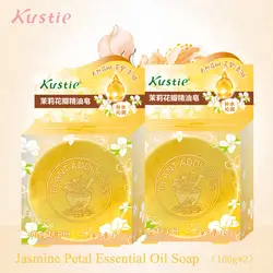 Kustie Жасмин эфирное масло мыло элегантный аромат осень глубокое очищение увлажняющее для ванны и лица подходит для ухода за кожей мыло