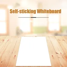 Самоклеящаяся Доска сообщения доска сухая стираемая белая доска школьная доска для заметок детская доска для рисования граффити 30X21 см