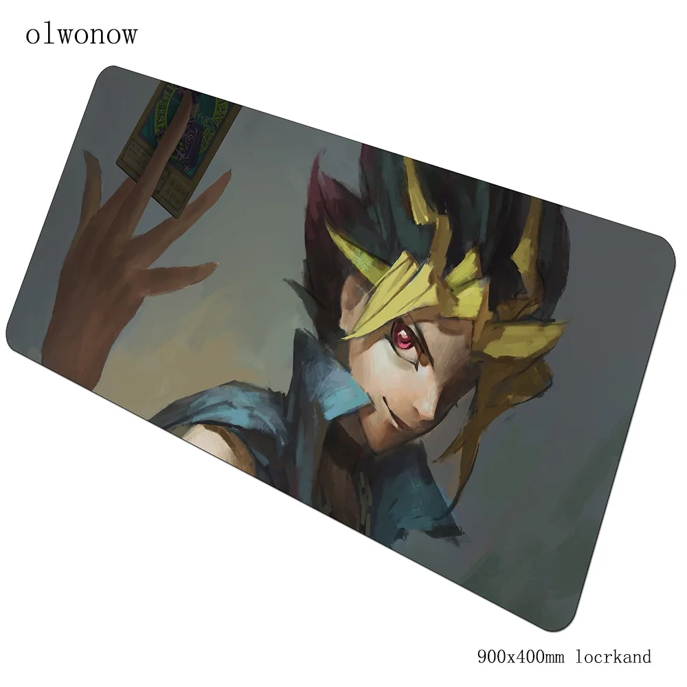 Yu Gi Oh коврик для мыши геймер милый 90x40 см notbook коврик для мыши игровой коврик для мыши объемный рисунок коврик для мыши стол коврик для мыши коврики