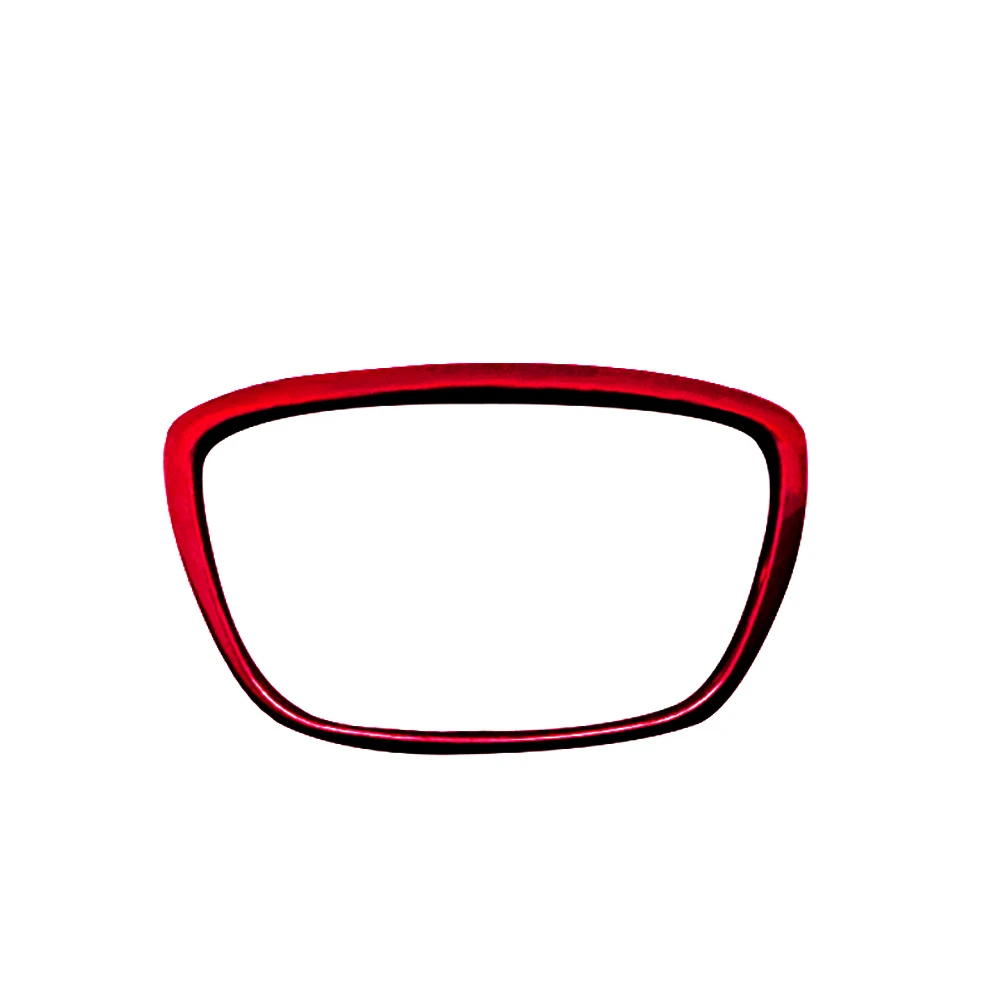 

Red Steering Sticker Car Steering Wheel Ring Sticker Cover For Audi A6L A4L A3 A8 Q3 Q5 Q7 Car Interior Sticker Accessories