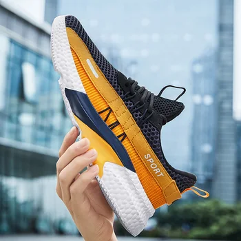 

New Casual Sports Running Shoes Men Shoes Light Sneakers Men Breathable Jogging For Men Rubber Tenis Masculino Adulto