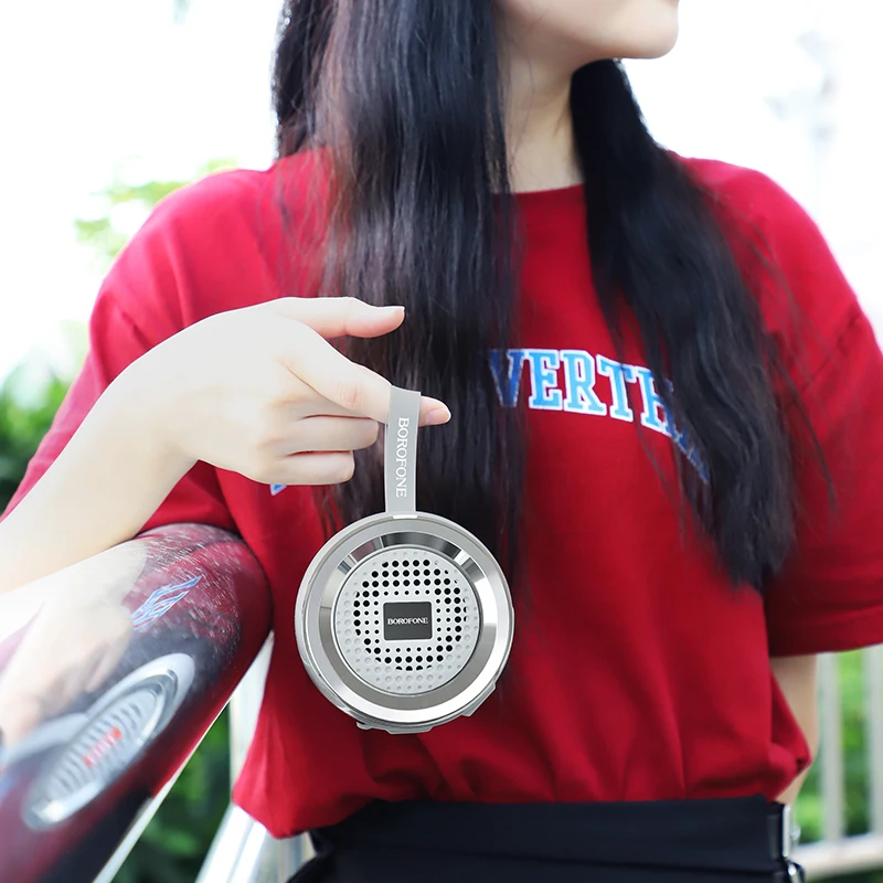 Беспроводное зарядное устройство HOCO BROFONE Мини Bluetooth Динамик с переносной чехол
