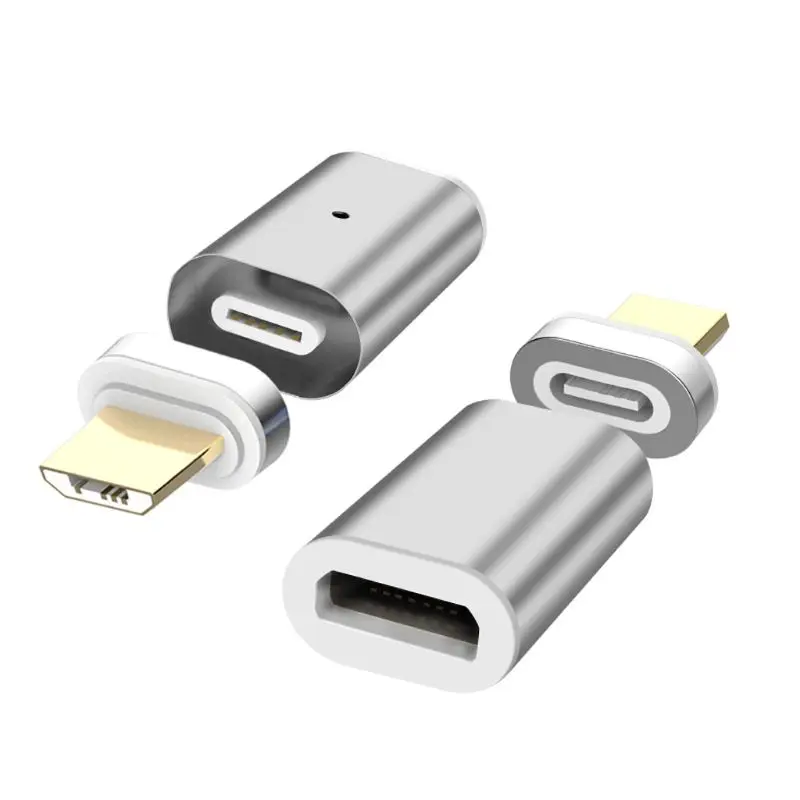 Магнитный Micro USB адаптер для передачи данных и зарядки для samsung huawei Xiaomi htc Android смартфон планшет