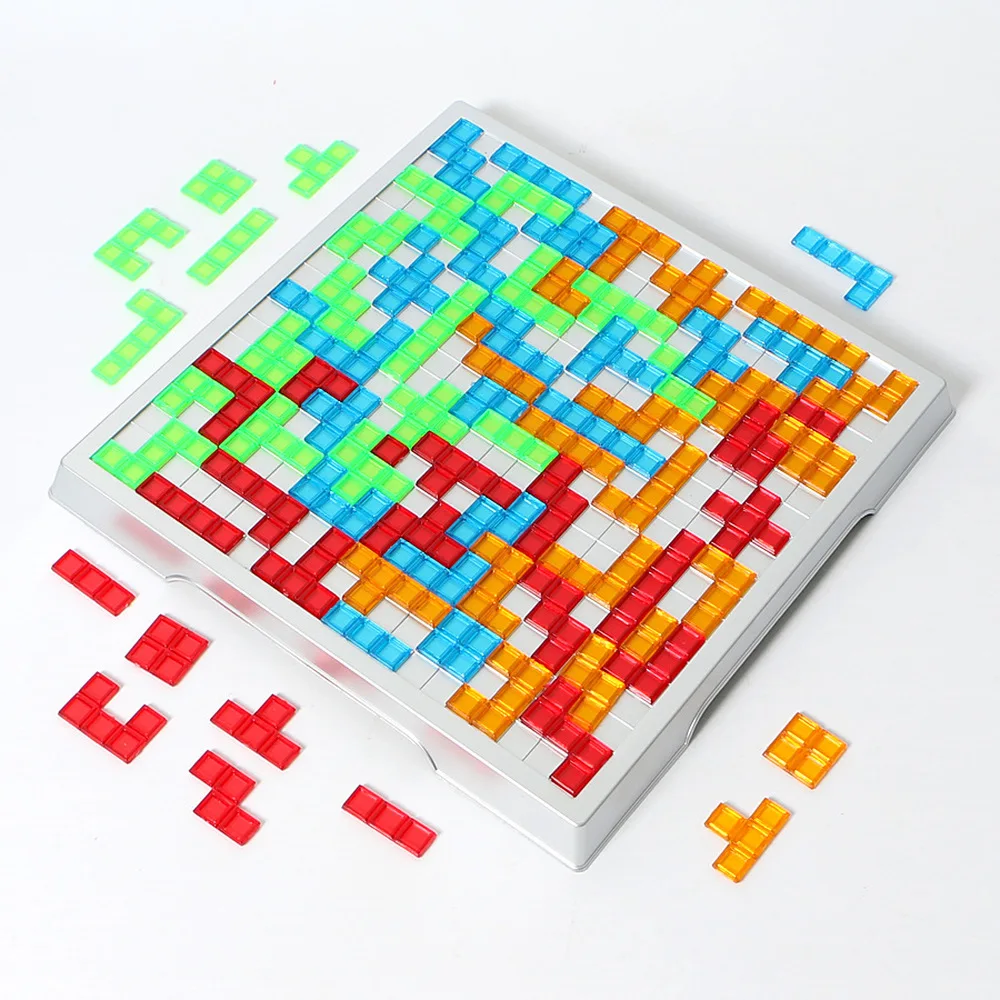 Blokus-juego de estrategia Tetris 2, versión de 4 jugadores, juego de mesa familiar