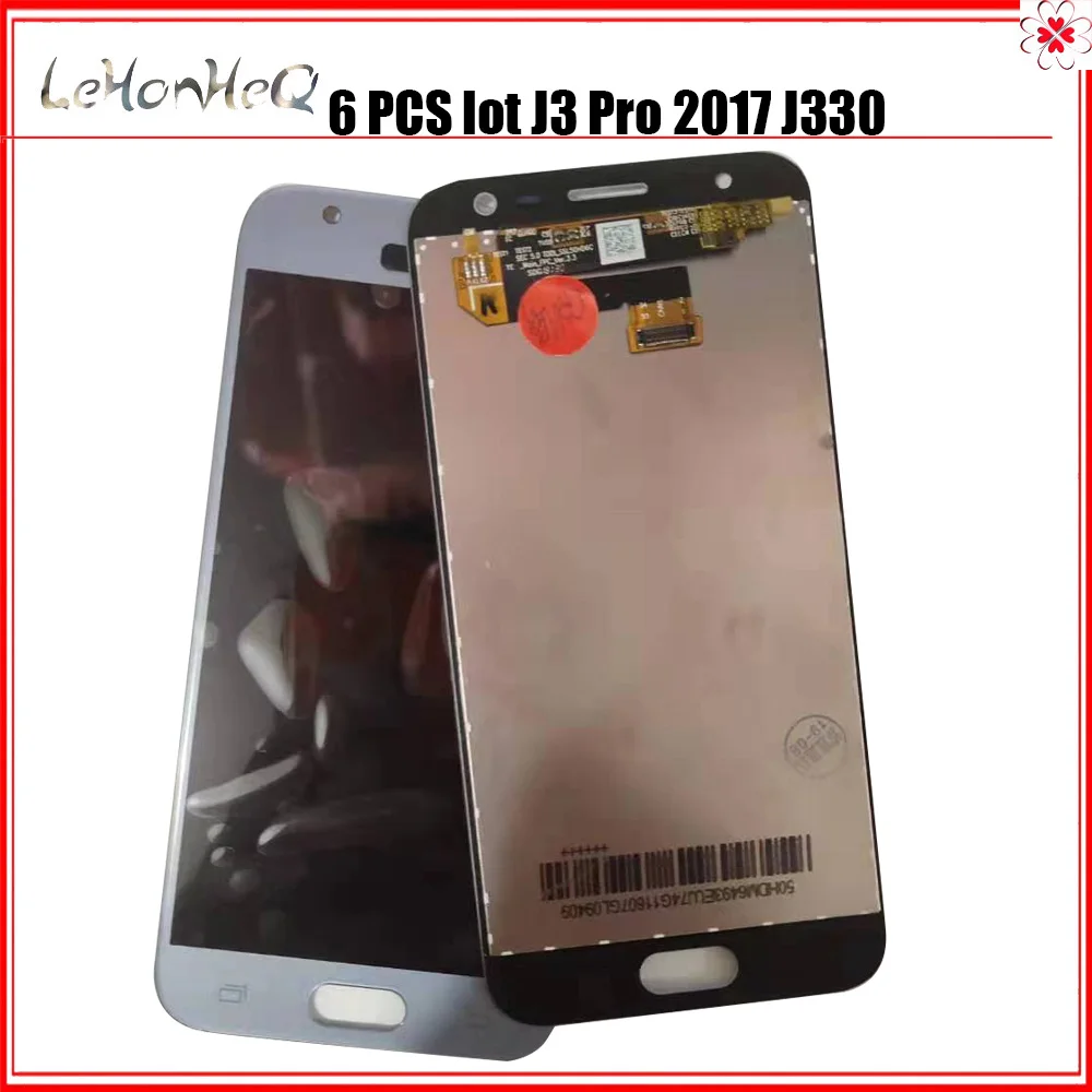 ЖК-дисплей с дигитайзером сенсорного экрана для Samsung Galaxy J3 Pro 2017 J330 6 шт. | Мобильные