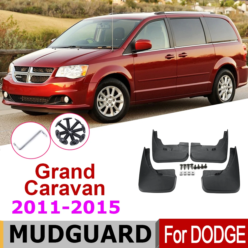 Mudflap For Dodge Grand Caravan Accessories 2015 2011 Flap Car over Fender Mud Guard Splash