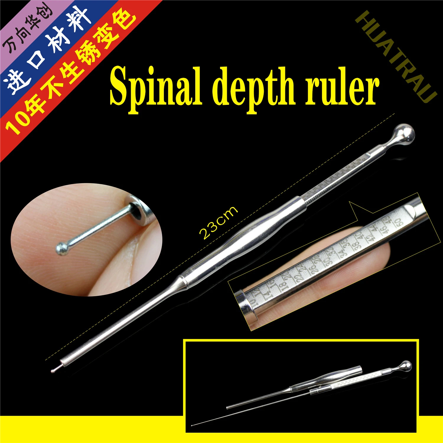 Orthopedicsinstrumentsmedicalspinelumbarbodyballprobeprobe