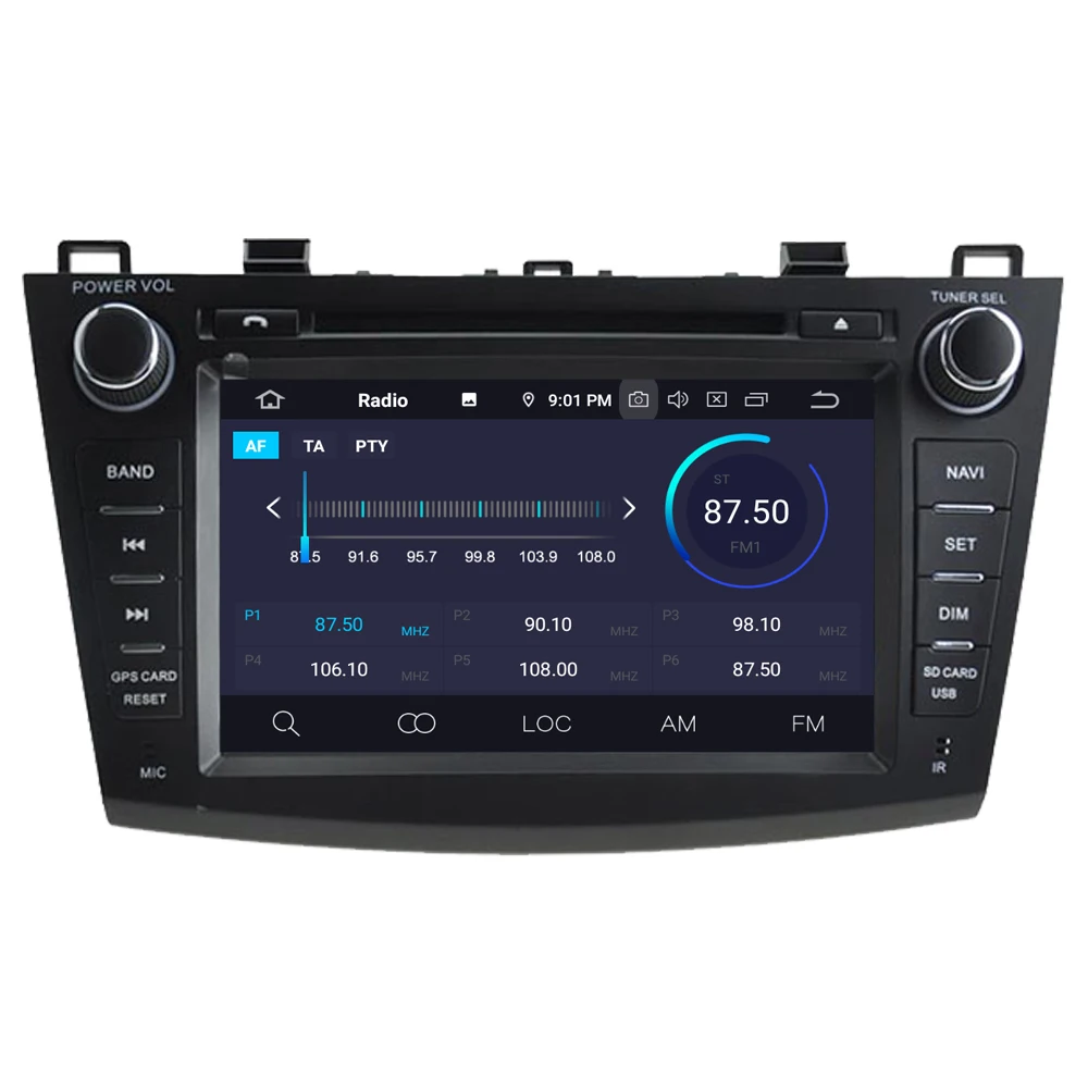 Cheap RoverOne Car Multimedia For Mazda 3 Mazda3 2010 2011 2012 2013 Android 9.0 Car DVD GPS Navigation Bluetooth Auto Radio Stereo 4