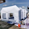Cheap Prices Cabin Paint Inflatable / Inflatable Spray Booth / Inflatable Paint Booth For Car 4