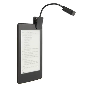 

For Kindle Paper White Reading Flexible Folding LED Clip On Book Light Lamp Reader