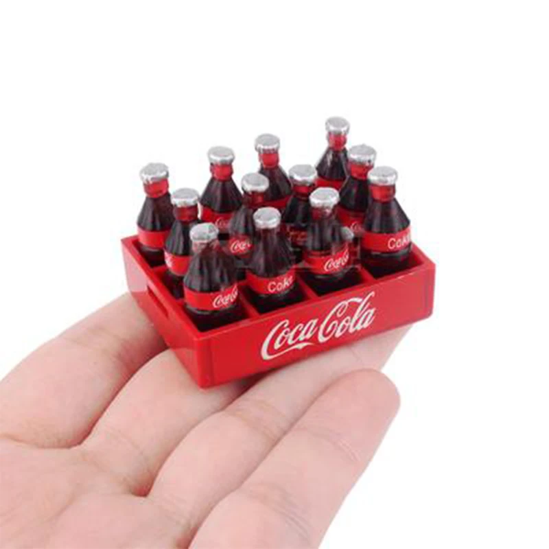 

RC Car Mini Plastic Coke Bottle Tray Model for 1/10 Rock Crawler Tamiya CC01 Axial SCX10 RC4WD D90 D110 TF2 Traxxas TRX-4 Truck