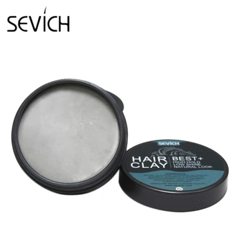 

Sevich Hair Clay High Hold Low Shine Hair Wax Natural Look For Man Make Fashion Cool Hairstyle 80G Best Styling Strong Hold Dail