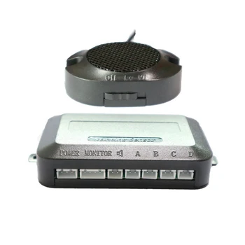 

Car Parking Sensor with 4 Sensors Buzzer 22mm Kit Reverse Backup Radar Sound Alert Indicator Probe System 12V High Quality