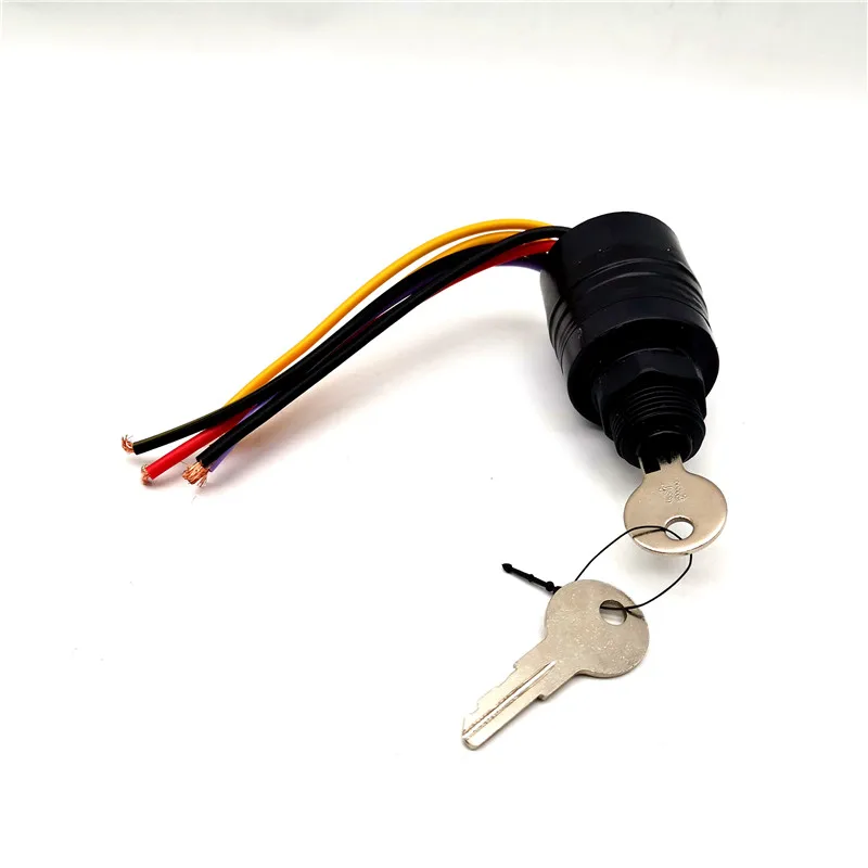 Outboard Ignition Key Switch 6 Wire Replacement for Mercury 87-88107 7-1155 Fast