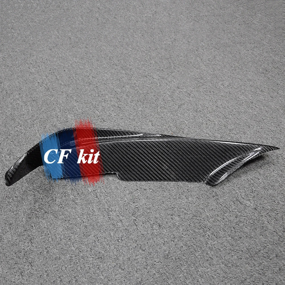 Передние канаты из углеродного волокна разветвители бампера для BMW F30 F31 M Sport Tech 13