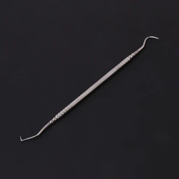 

Drop Ship 1Pc Double Ends Dentist Teeth Clean Hygiene Explorer Probe Hook Pick Dental Tool