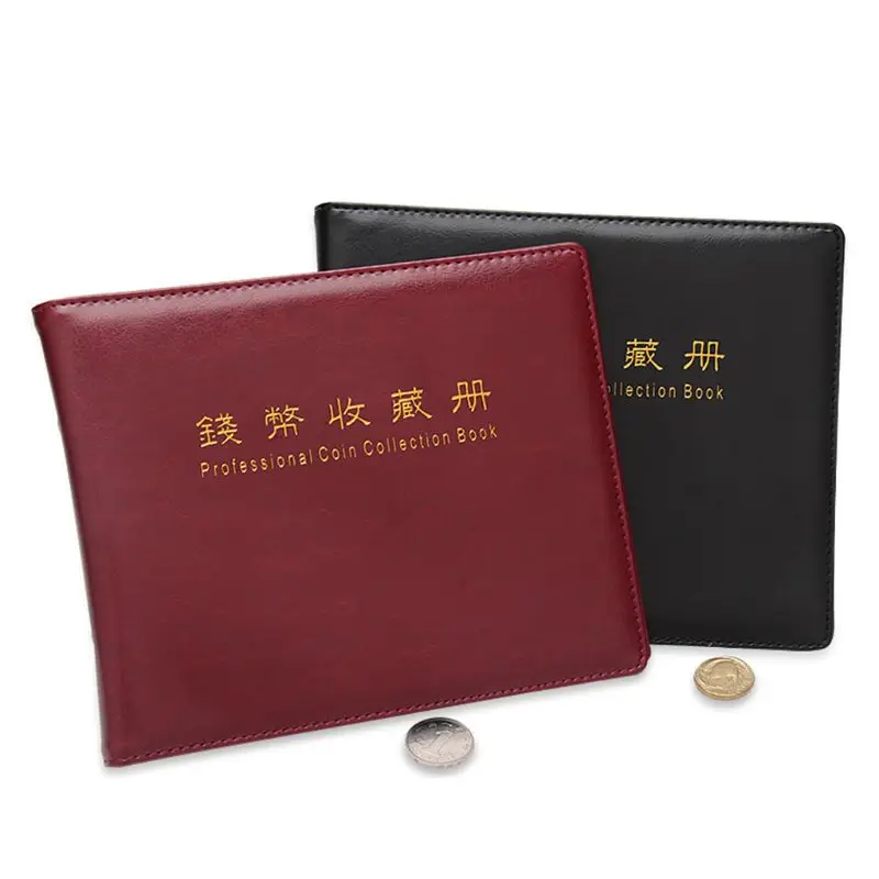 

Collecting 180 Pockets World Coin Collection Storage Holder Money Album Book F42A