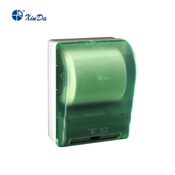 

The Xinda CZQ21 AutomaticPaper(Diameter 200 mm Width 195-200 mm)Dispenser Plastic Cover Wall Mounted with Key-Locked Protection
