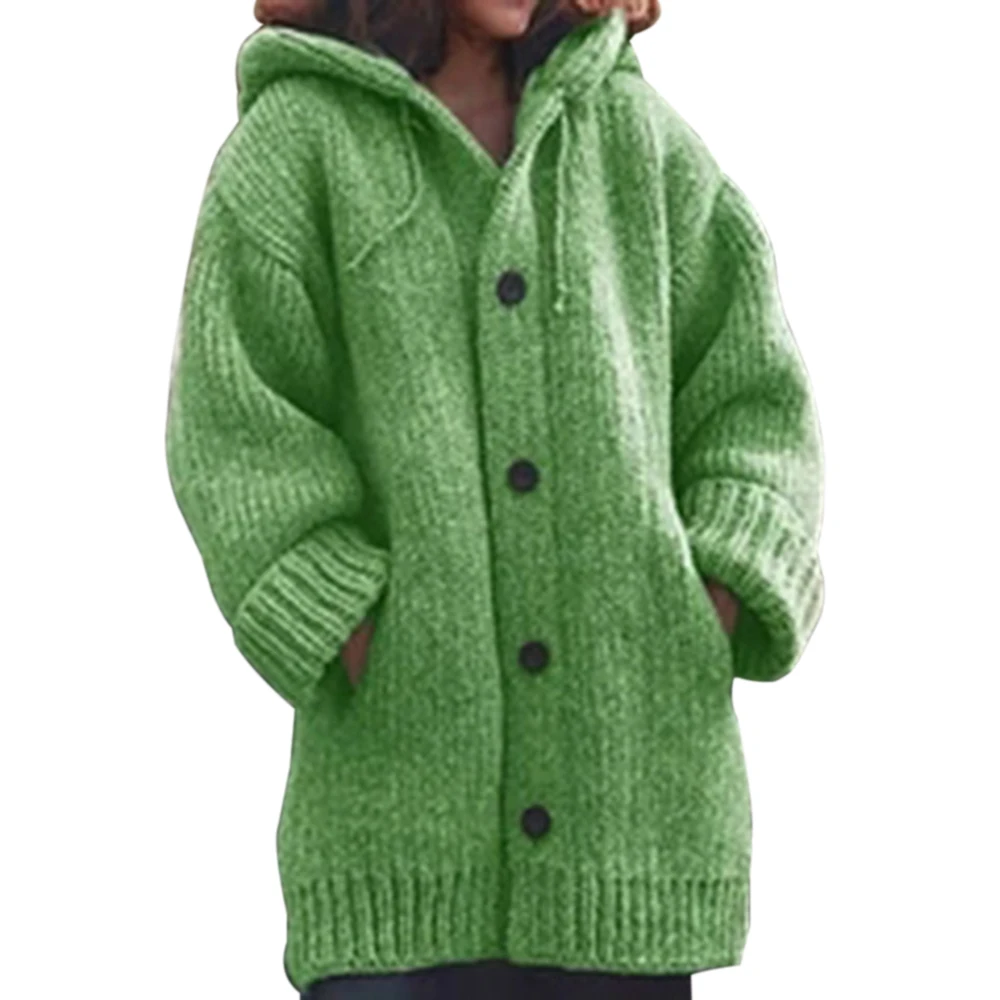 

2019 Fashion Womens Knit Cardigans Winter Sweater Oversized Jacket Coats Cardigan Loose Solid Color Cardigan Streetwear
