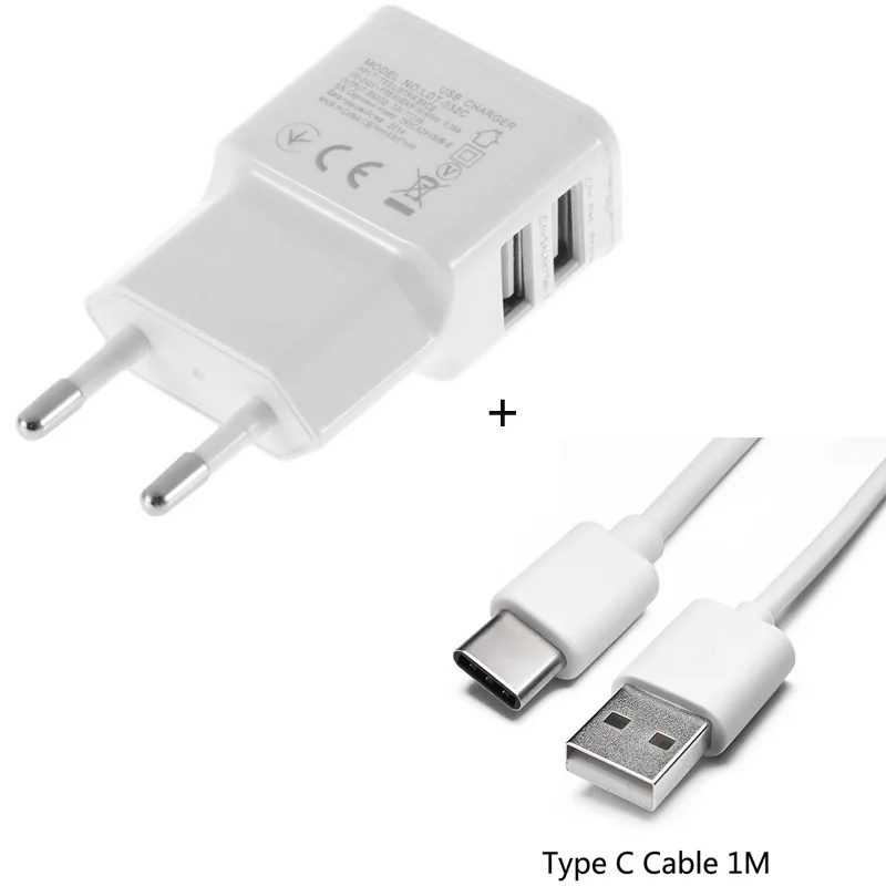 Usb type C быстрое зарядное устройство для телефона huawei P30 pro P20 Honor 10 9 lite V20 Blackview BV8000/BV9000/Pro кабель для синхронизации данных - Тип штекера: Charger Cable White