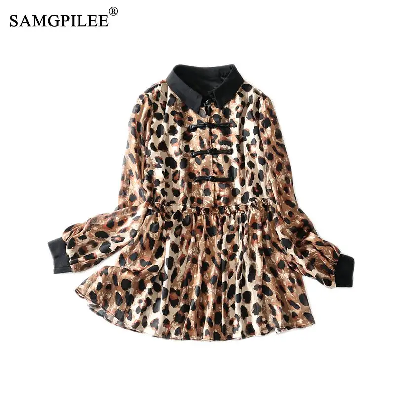 Fashion Women Blouses 2020 Autumn Elegant Casual