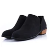Customizable 2022 Spring Autumn Women Boots Slip-On Med High Heels Female Shoes Short Boots Pointed Toe Shoes Woman 6